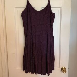 GAP Black and Pink Patterned Blouse